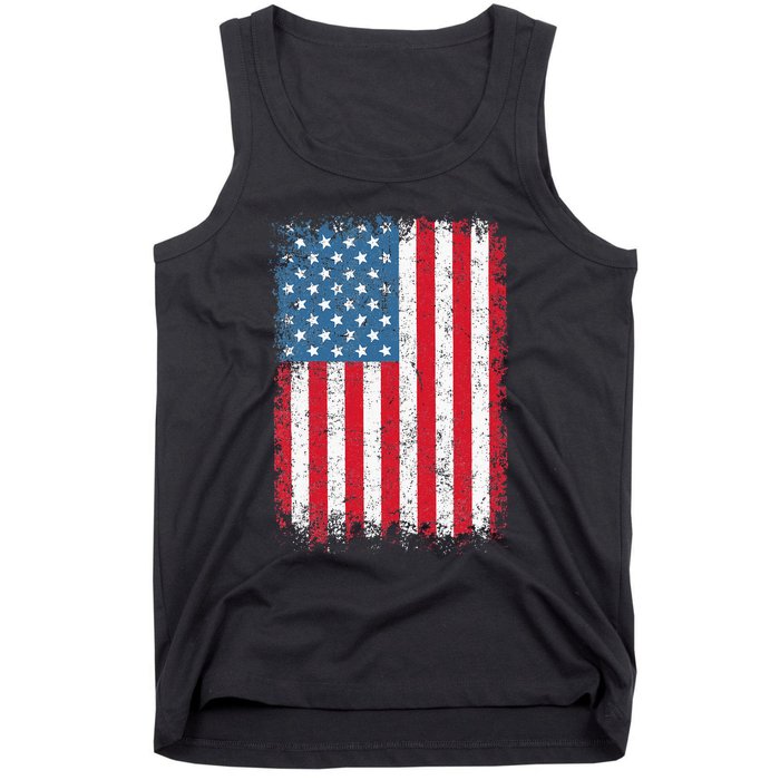 Usa Patriotic American Flag Us Tank Top