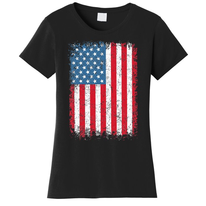 Usa Patriotic American Flag Us Women's T-Shirt