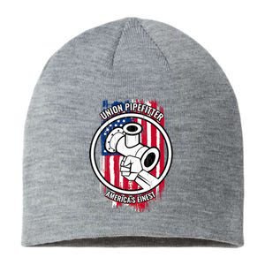 Union Pipefitter American Gifts For Pipefitters Sustainable Beanie