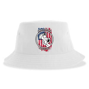 Union Pipefitter American Gifts For Pipefitters Sustainable Bucket Hat