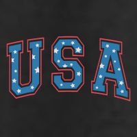 USA Patriotic American Flag 4th Of July 7 Panel Mesh Trucker Snapback Hat
