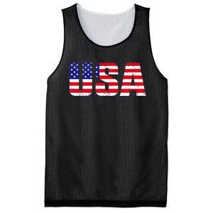 Usa Patriotic American Flag Mesh Reversible Basketball Jersey Tank