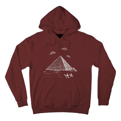 Ufo Pyramid Alien Cool Hoodie