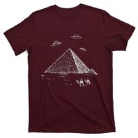 Ufo Pyramid Alien Cool T-Shirt