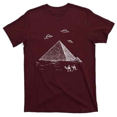 Ufo Pyramid Alien Cool T-Shirt