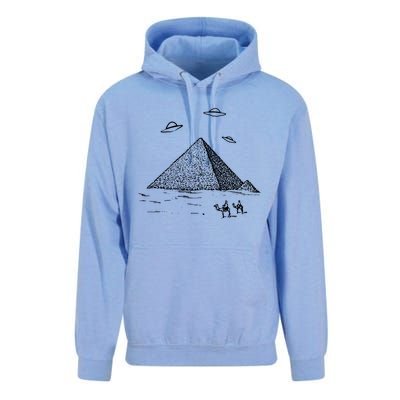 Ufo Pyramid Alien Cool Unisex Surf Hoodie