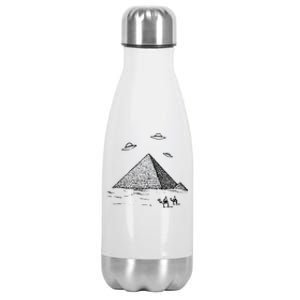 Ufo Pyramid Alien Cool Stainless Steel Insulated Water Bottle