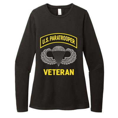 Us Paratrooper Airborne Division Army Veteran Cool Gift Womens CVC Long Sleeve Shirt