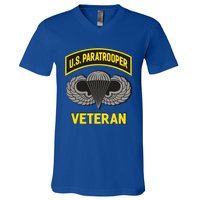 Us Paratrooper Airborne Division Army Veteran Cool Gift V-Neck T-Shirt