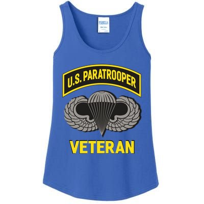 Us Paratrooper Airborne Division Army Veteran Cool Gift Ladies Essential Tank