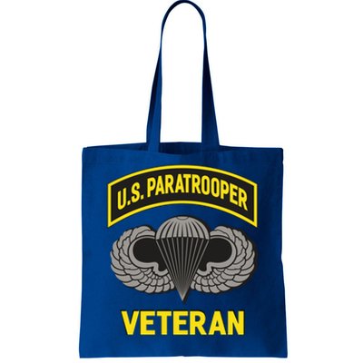 Us Paratrooper Airborne Division Army Veteran Cool Gift Tote Bag