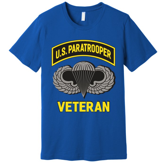 Us Paratrooper Airborne Division Army Veteran Cool Gift Premium T-Shirt