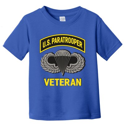 Us Paratrooper Airborne Division Army Veteran Cool Gift Toddler T-Shirt