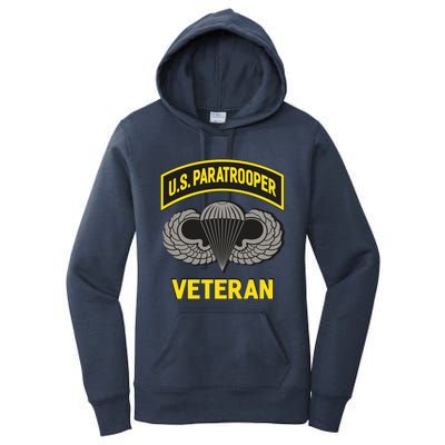 Us Paratrooper Airborne Division Army Veteran Cool Gift Women's Pullover Hoodie