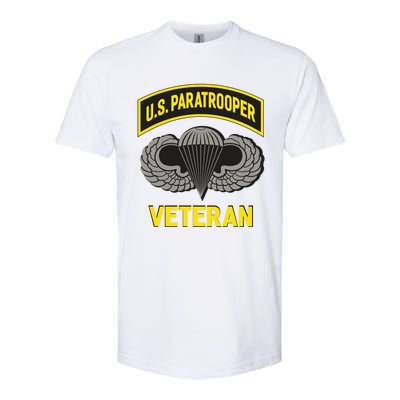 Us Paratrooper Airborne Division Army Veteran Cool Gift Softstyle CVC T-Shirt