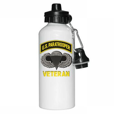 Us Paratrooper Airborne Division Army Veteran Cool Gift Aluminum Water Bottle