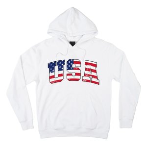 USA Patriotic American Flag US Hoodie