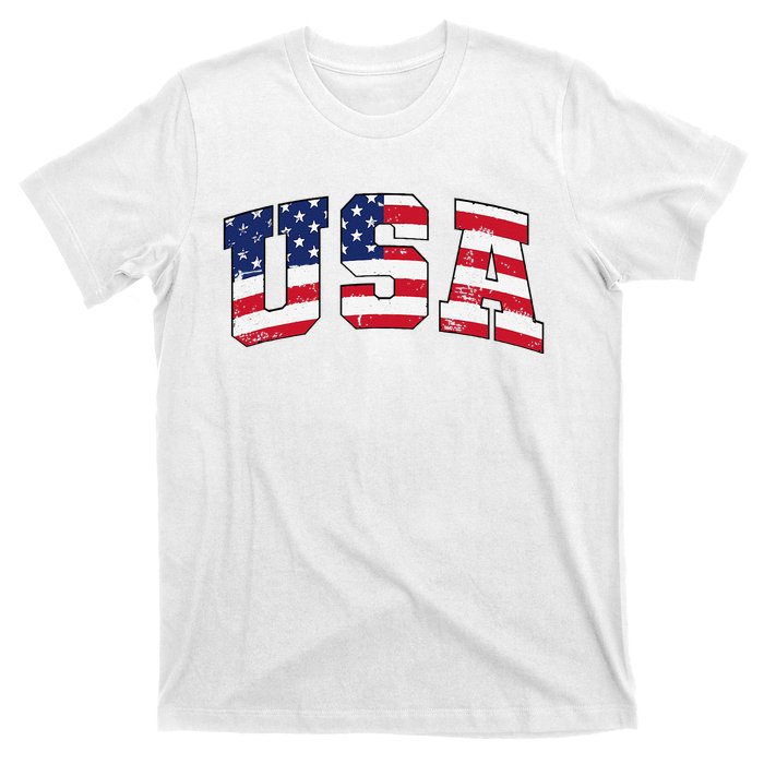 USA Patriotic American Flag US T-Shirt