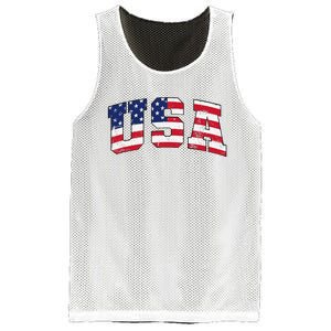 USA Patriotic American Flag US Mesh Reversible Basketball Jersey Tank