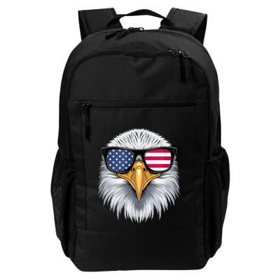 Usa Patriotic American Flag Bald Eagle Sunglasses July 4th Backpack