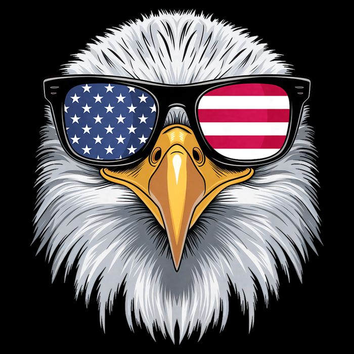 Usa Patriotic American Flag Bald Eagle Sunglasses July 4th Backpack