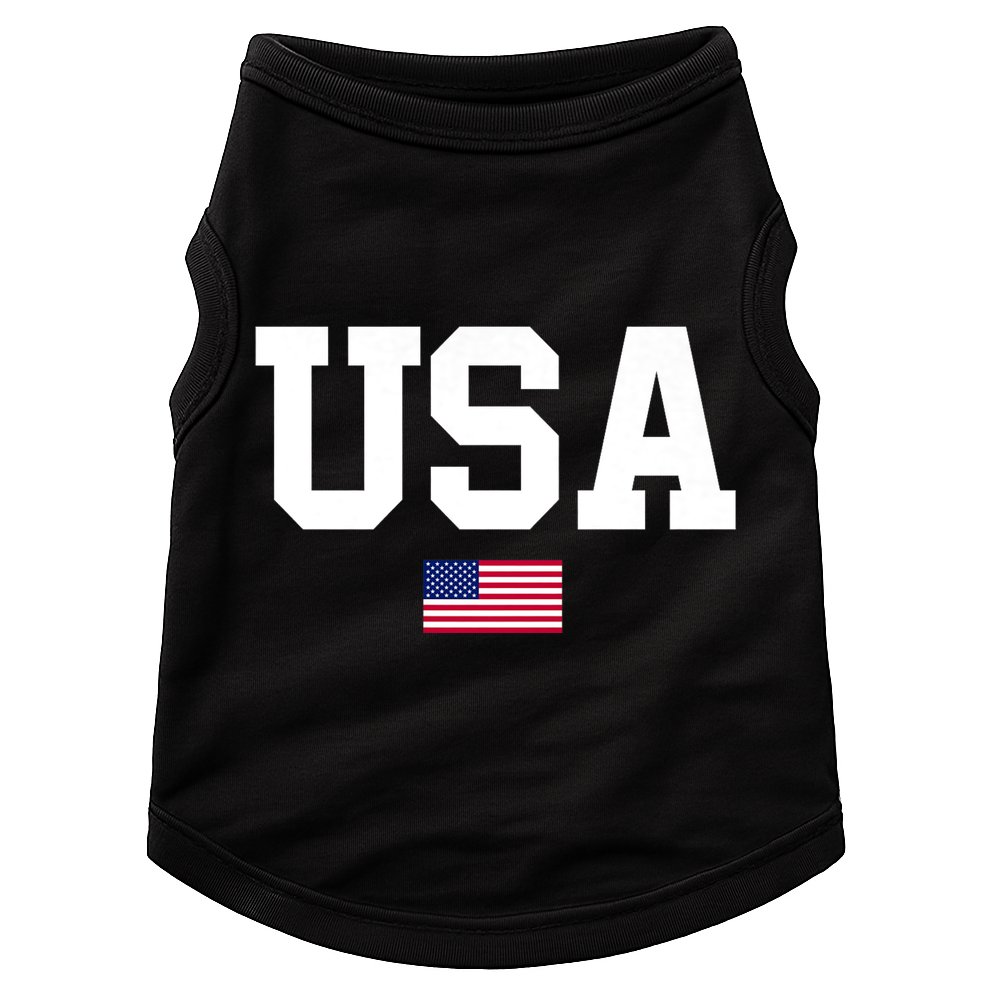 Usa Patriotic American Flag 4th Of July Usa American Flag Doggie Tank