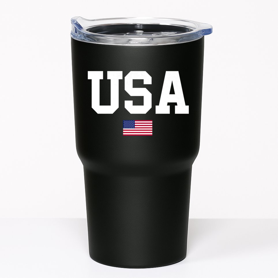 Usa Patriotic American Flag 4th Of July Usa American Flag Tumbler