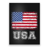 Usa Patriotic American Flag Poster