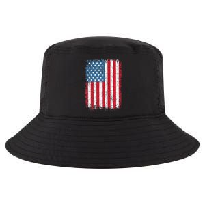 Usa Patriotic American Flag Cool Comfort Performance Bucket Hat