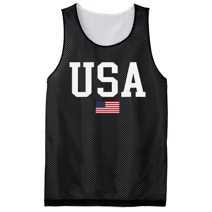 Usa Patriotic American Flag Us V Neck Mesh Reversible Basketball Jersey Tank