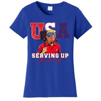 Usa Pickleball Champ Patriotic Trump & Pickleball Women's T-Shirt