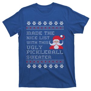 Ugly Pickleball Christmas Meaningful Gift T-Shirt