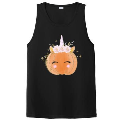 Unicorn Pumpkin Costume Halloween Gift Girls Great Gift PosiCharge Competitor Tank