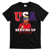 Usa Pickleball Champ Patriotic Trump & Pickleball T-Shirt