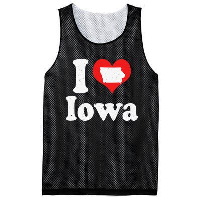 US Proud Citizen America Love State I Heart Iowa Mesh Reversible Basketball Jersey Tank