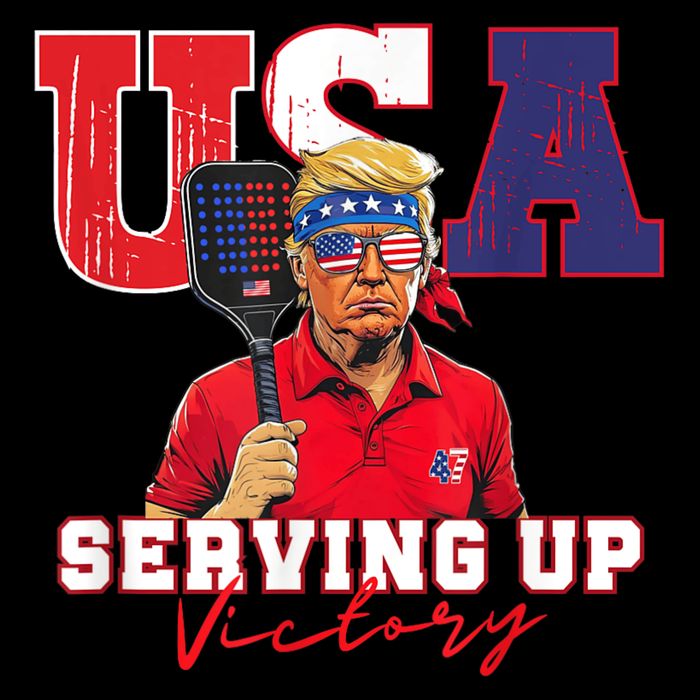 Usa Pickleball Champ Patriotic Trump & Pickleball Impact Tech Backpack