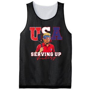 Usa Pickleball Champ Patriotic Trump & Pickleball Mesh Reversible Basketball Jersey Tank