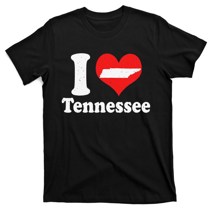 US Proud Citizen America Love State I Heart Tennessee T-Shirt