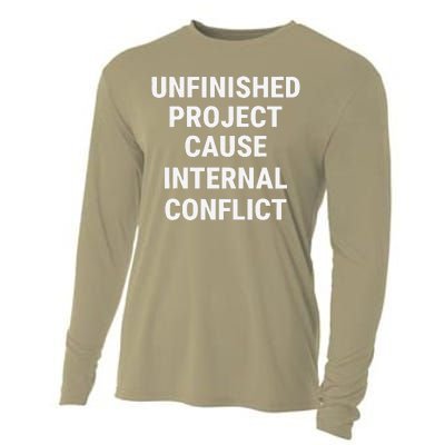 Unfinished Project Cause Internal Conflict Cooling Performance Long Sleeve Crew