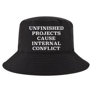 Unfinished Project Cause Internal Conflict Cool Comfort Performance Bucket Hat