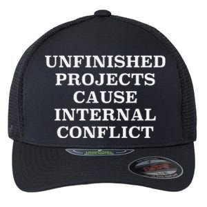 Unfinished Project Cause Internal Conflict Flexfit Unipanel Trucker Cap