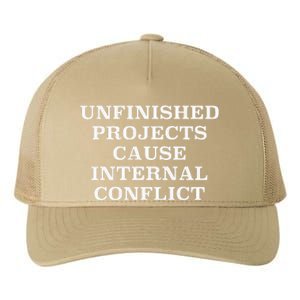 Unfinished Project Cause Internal Conflict Yupoong Adult 5-Panel Trucker Hat