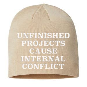 Unfinished Project Cause Internal Conflict Sustainable Beanie