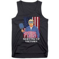 Usa Pickleball Champ Patriotic Trump Political & Pickleball Tank Top