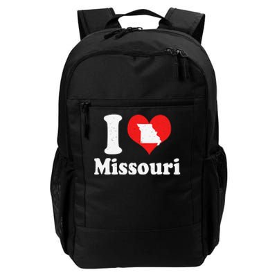 US Proud Citizen America Love State I Heart Missouri Daily Commute Backpack