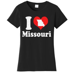 US Proud Citizen America Love State I Heart Missouri Women's T-Shirt