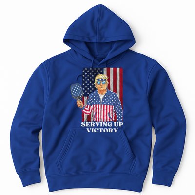 Usa Pickleball Champ Patriotic Trump Hoodie