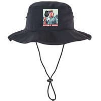 Usa Pickleball Champ Patriotic Trump Political & Pickleball Legacy Cool Fit Booney Bucket Hat