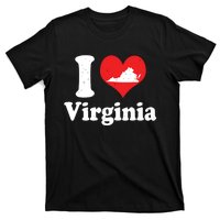 Us Proud Citizen America Love State I Heart Virginia T-Shirt