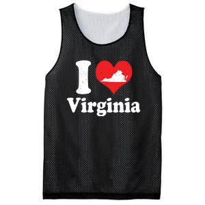 Us Proud Citizen America Love State I Heart Virginia Mesh Reversible Basketball Jersey Tank